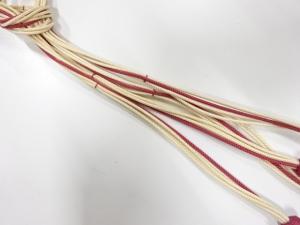 未使用品　正絹　撚り房　夏手組帯締め